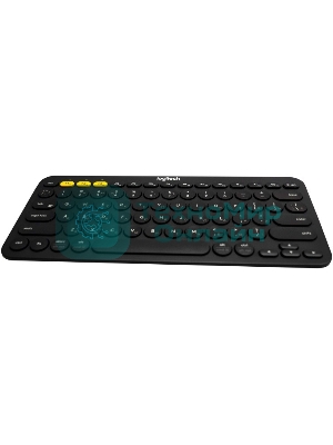 Клавиатура беспроводная Logitech K380 (920-007590) темно-серый (неоригинальная гравировка)
