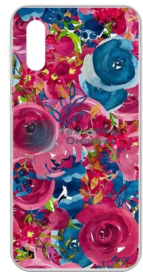 Чехол (клип-кейс) Gresso Air, для Samsung Galaxy A02, прозрачный/рисунок gr17aaae9160