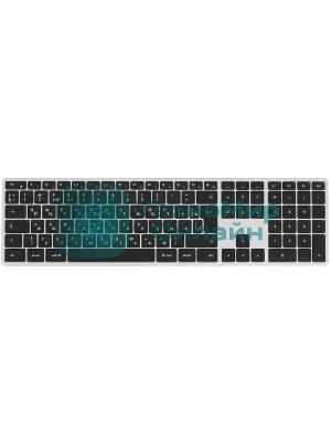 Клавиатура беспроводная Satechi Slim X3 Bluetooth Backlit Keyboard, Bluetooth, Серебристый ST-BTSX3S-RU