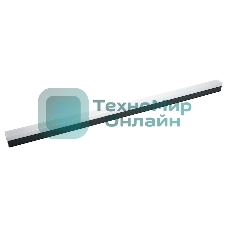 Светильник светодиодный Feron AL4020 ДПО-24вт 6500К 2400Лм линейный рассеиватель матовый в алюминиевом корпусе черный