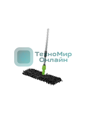 Швабра HAPPY PANDA HP-M07 телескопическая, 120 см, с насадкой лапша+бархат