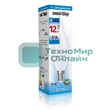 Лампа светодиодная Smartbuy 12W/6000/E14 (SBL-C37Can-12-60K-E14)