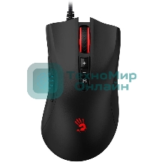 Мышь проводная A4Tech Bloody ES5 черный, 3200 dpi, USB Type-A, кнопки - 8