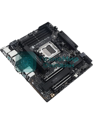 Материнская плата ASUS PRO WS B850M-ACE SE, AM5, AMD B850, 4xDDR5, 4xSATA, 2xM.2, 1xPCIe 5.0 x16, 1xPCIe 4.0 x16, 1xVGA, 1xHDMI, 1xDP, 1x2.5Gb LAN, 1x10Gb LAN, 2xUSB-C 10Gbps, 3xUSB-A 10Gbps, 2xUSB-A 2.0, 7.1, mATX