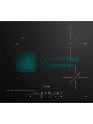 Индукционная варочная панель Indesit IB 41B60 BF, независимая, черный