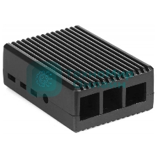 Корпус Qumo, Aluminum Case, Raspberry Pi 4B, Grey(RS018)