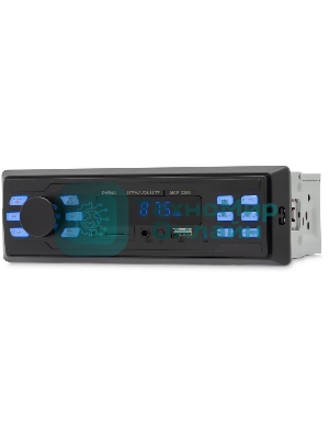 Автомагнитола Digma MCP-225B, 1 DIN, Bluetooth, USB Type-A, AUX