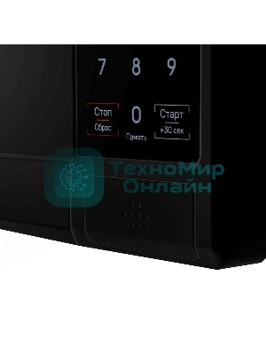 Микроволновая печь Maunfeld MFSMO720EB07 черный, 20 л, 700 Вт, переключатели - сенсор