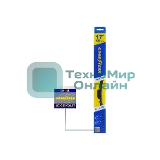 Бескаркасная щетка GOODYEAR GY000437 PREMIUM 17''/43см