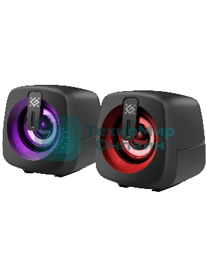 Компьютерная акустика Defender J1 6Вт, подсветка, питание от USB