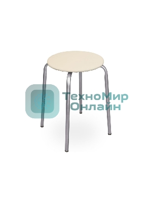 Табурет НИКА Эконом ТЭ2/СК слоновая кость