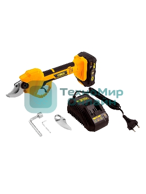 Секатор аккумуляторный Denzel CP-30, 18В Li-Ion