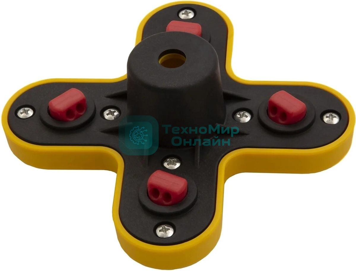 Головка триммерная универсальная гайка Denzel М10х1, 25 левая