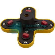 Головка триммерная универсальная гайка Denzel М10х1, 25 левая