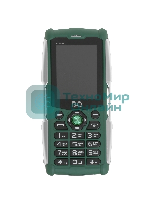 Мобильный телефон BQ 2449 Hammer зеленый
