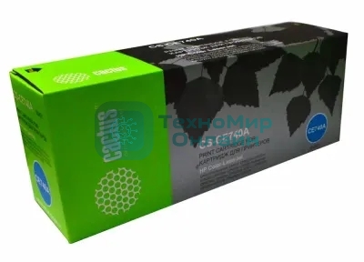 Картридж лазерный Cactus CS-CE740A черный (7000 стр.) для HP CLJ CP5220/CP5221/CP5223/CP5225/CP5227/CP5229