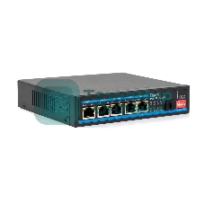 Коммутатор бесперебойный SKAT PoE-5E-1S UPS POE 120Вт порты: 5-Ethernet 1-Uplink