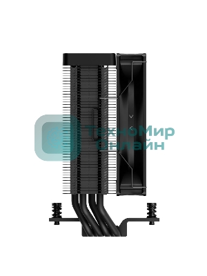 Кулер для процессора Cooler Ocypus Delta A40 BK ARGb Delta-A40-BK1NAWN00X-GL черный 120мм алюминий+медь 2000rpm 29db 4-pin 220W 156мм