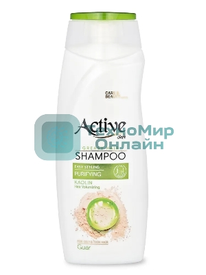 Шампунь для объема волос Active CARE & BEAUTY. С каолином и гуаром, 350 мл (512102052)