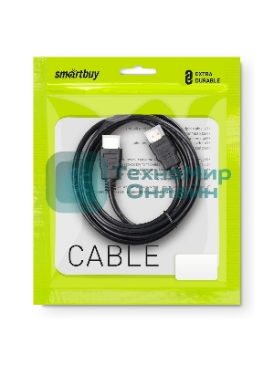 Кабель Smartbuy (K-321-120) HDMI-HDMI VER.1.4B A-M/A-M 2 M GOLD
