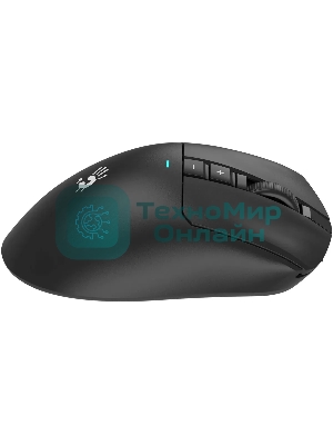 Мышь беспроводная A4Tech Bloody R73 Ultra черный оптическая 20000dpi беспров. USB-C 7but (R73 ULTRA BLACK)