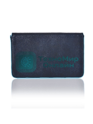 Чехол для визитных карт Piquadro Blue Square PP1263B2/BLU2 синий, натуральная кожа