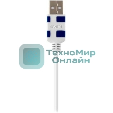 Клавиатура SVEN KB-S300 проводная, USB Type-A, белый