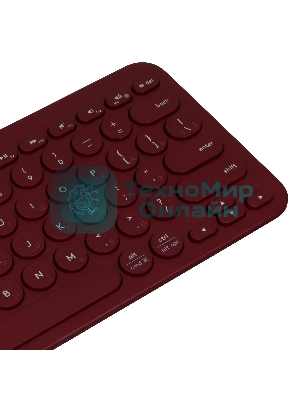 Клавиатура беспроводная Logitech K380 (920-007655) красный