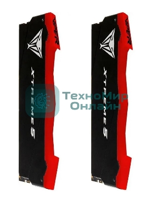 Оперативная память Patriot Viper Xtreme 5, DDR5, 32GB (2x16GB), 8200MHz, CL38, DIMM, с радиаторами, черный