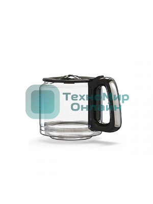 Кофеварка капельная BQ CM1004 серебристый/черный, исп. кофе - молотый, 1.8 л, 1000 Вт.