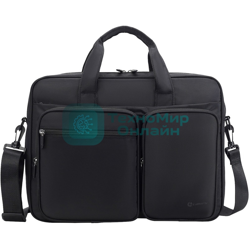 Сумка для ноутбука Lamark L266, 16” полиэстер, темно-серый