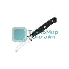 Нож для чистки изогнутый TalleR TR-22026 длина лезвия 7 см.Высококачественная нержавеющая сталь