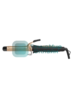 Щипцы для завивки волос BBK BST2501 черный/шампань, 25 мм, 200 °C, 1 режим