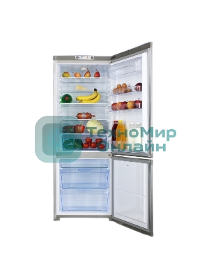 Холодильник ОРСК 171 MI металлик двухкамерный 200/110л морозилка снизу