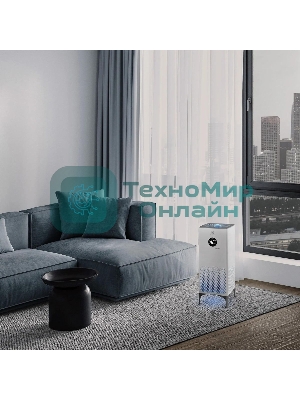 Очиститель воздуха Electrolux EAP-2050D белый, 50 м², HEPA-фильтр, ионизация