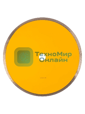 Диск алмазный сплошной Denzel супертонкий, 300 х 25,4 мм, горячее прессование, мокрое резание