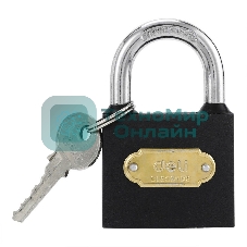 Замок навесной Deli DL508903 стальной, 50мм