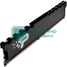 Оперативная память Patriot Signature Premium, DDR4, 32GB (1x32GB), 3200 MHz, CL22, с радиатором, чёрный