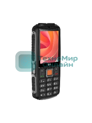 Мобильный телефон BQ 2830L Tank Connect Max черный/серый