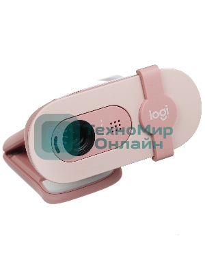 Веб-камера Logitech Brio 90 (960-001625) pink