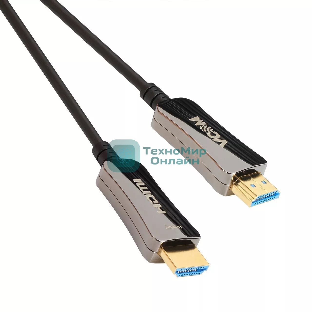Активный оптический кабель HDMI 19M/M,ver. 2.0, 4K@60 Hz 20m VCOM