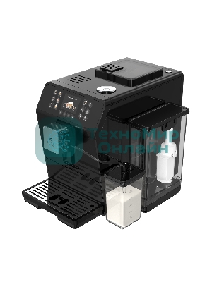 Кофемашина автоматическая BQ CM6001 черный, исп. кофе - зерновой/молотый, 1,5 л, 1450 Вт, 19 бар