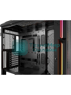 Корпус без блока питания Case Corsair iCUE LINK 5000T LX RGB, Midi-Tower, TG, 3x120мм RGB, 4xUSB-A 3.2, 1xUSB 3.2 Type-C, E-ATX, ATX, mATX, mITX Black