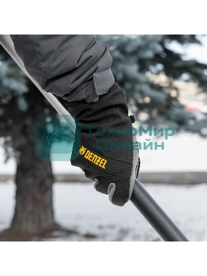 Перчатки универсальные Denzel 68091 двойные, работа с сенсорным экраном, размер 10