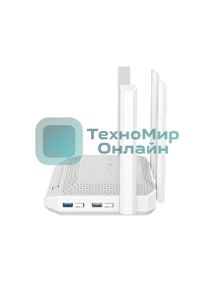 Мультигигабитный интернет-центр Netcraze Giga (NC-1012) с Mesh Wi-Fi 6 AX3000, Smart-коммутатором 1×2.5G/SFP и 4×1G, многофункциональными портами USB 3.0 и 2.0