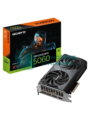 Видеокарта Gigabyte RTX 5060 GV-N5060WF2OC-8GD 1.0 NV RTX 5060 8Gb 128bit GDDR7 2512/28000/HDMIx1/DP PCI-E 5.0