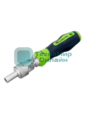 Набор отверток Сибртех отвертки реверсиные с набором бит торцевых головок 61 предметов crv