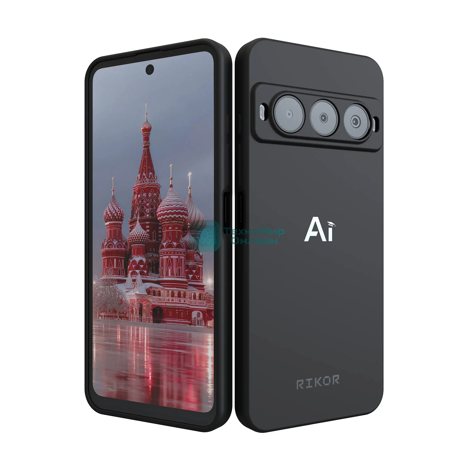 Смартфон Rikor Neuro S5 8/256Gb черный