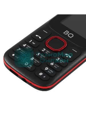 Мобильный телефон BQ 1848 Step+ черный/красный