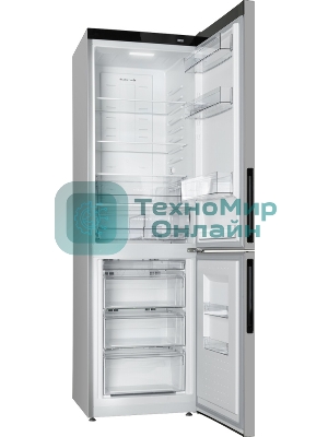 Холодильник Atlant ХМ-4624-181-NL серебристый двухкамерный 235/94л морозилка снизу, No Frost